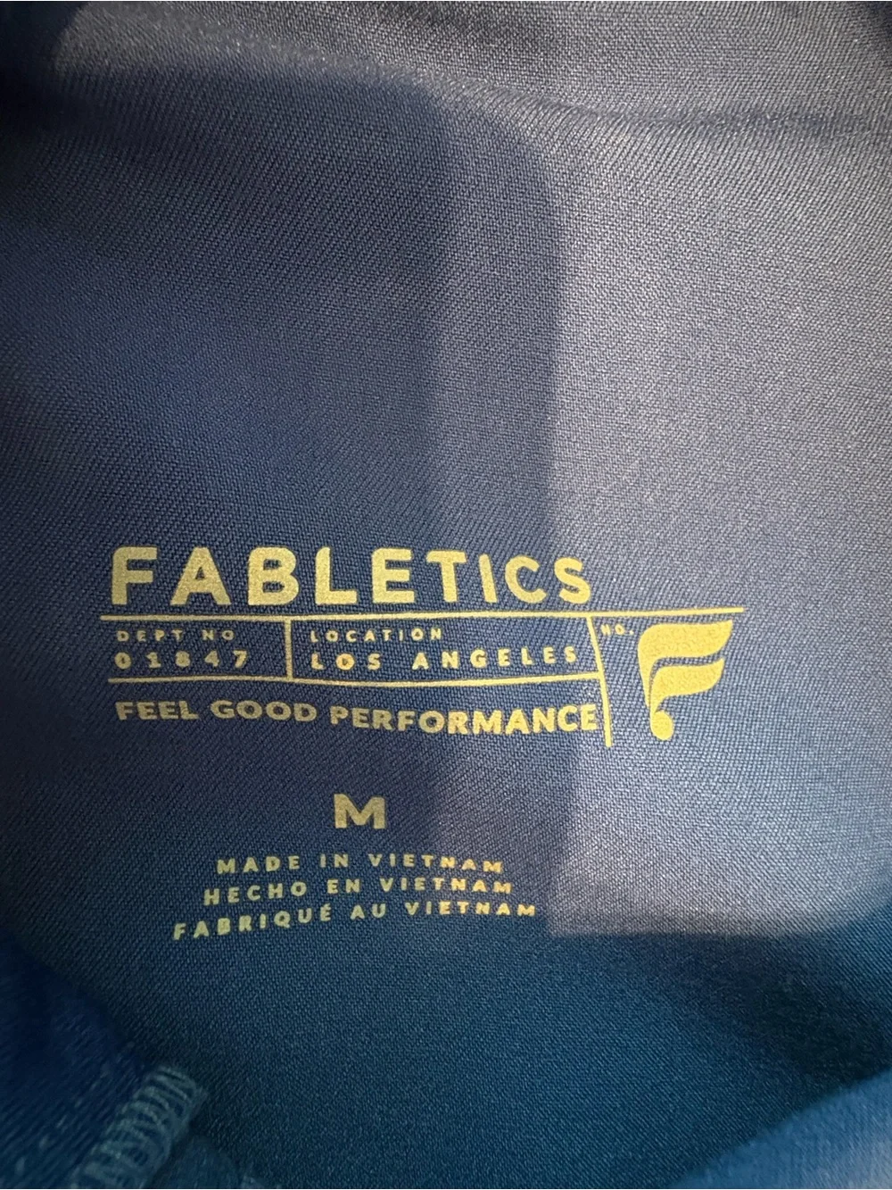 Fabletics Women Royal Blue Scrub Set Joggers (Size M) & 2 Pocket Top (Size S)